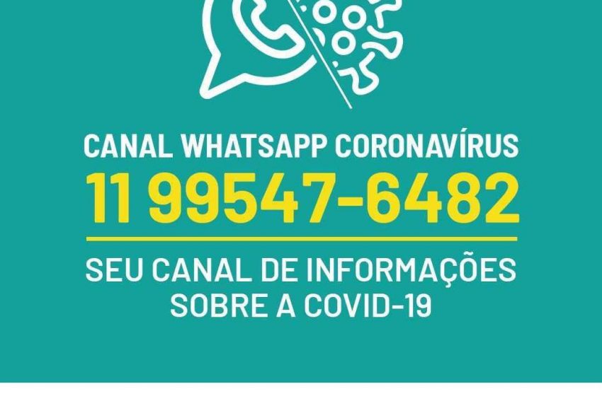  Barueri lança Canal WhatsApp Coronavírus
