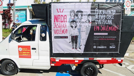  Osasco faz campanha de conscientização sobre violência doméstica