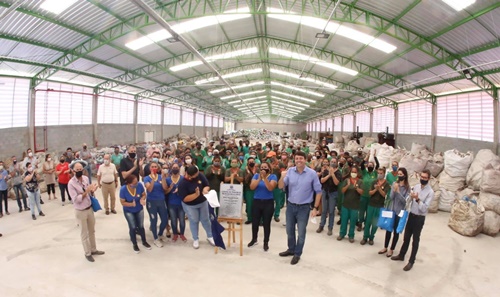 Nova Central de Triagem de Resíduos Recicláveis é inaugurado em Santana do Parnaíba