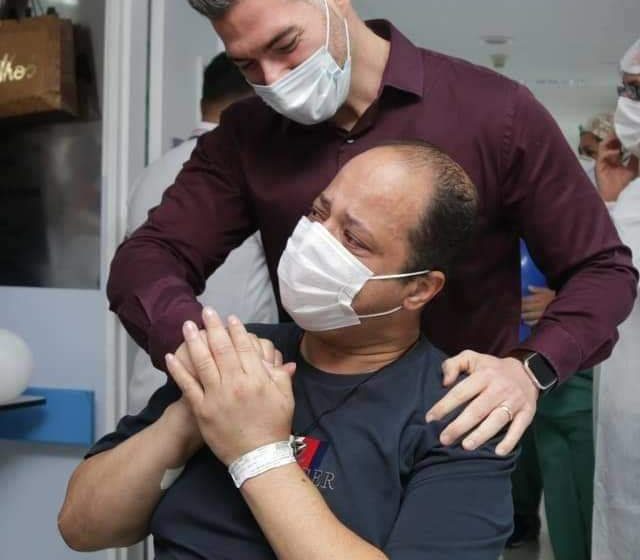  Ribamar Silva recebe alta do Hospital Antonio Giglio