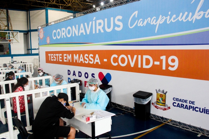  Mais de 27 mil carapicuibanos realizaram teste de coronavirus pelo aplicativo Dados do Bem