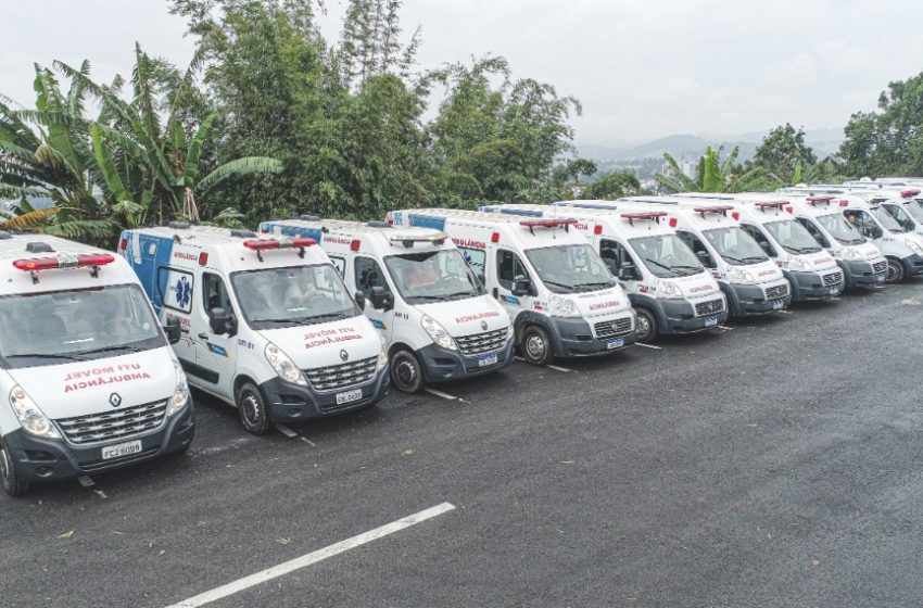 Marcos Tonho renova 100% da frota de ambulâncias na cidade