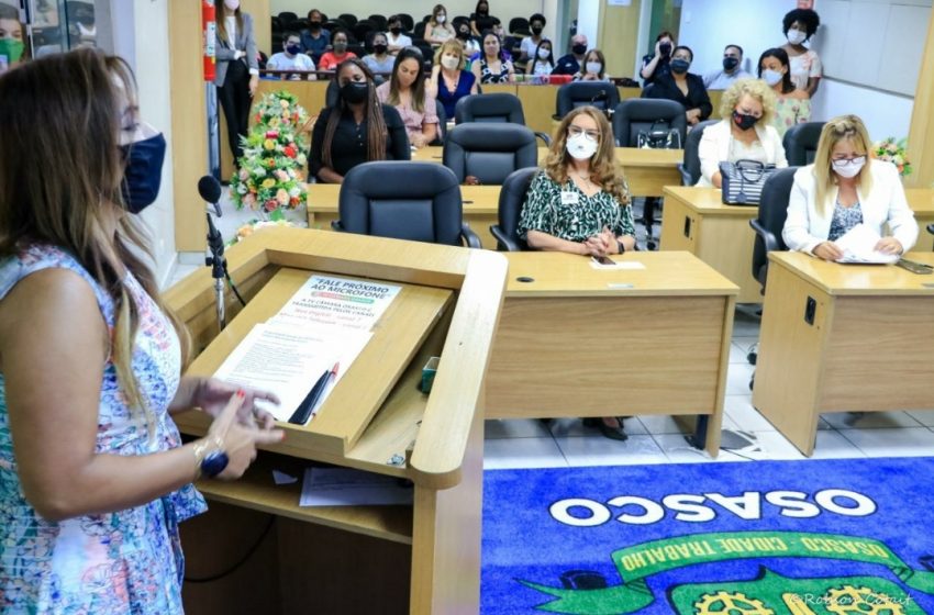  Câmara de Osasco celebra 89 anos de voto feminino no Brasil