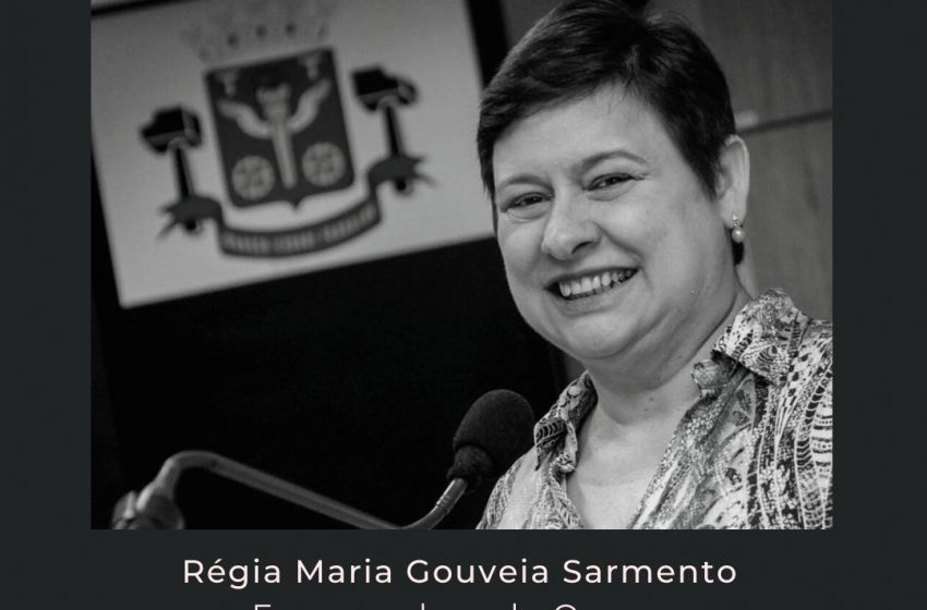  Câmara decreta luto oficial de três dias pelo falecimento da ex-vereadora Drª Régia