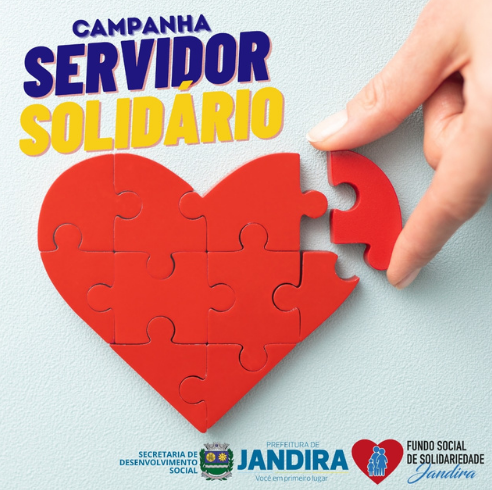  Campanha Servidor solidário é lançada em Jandira