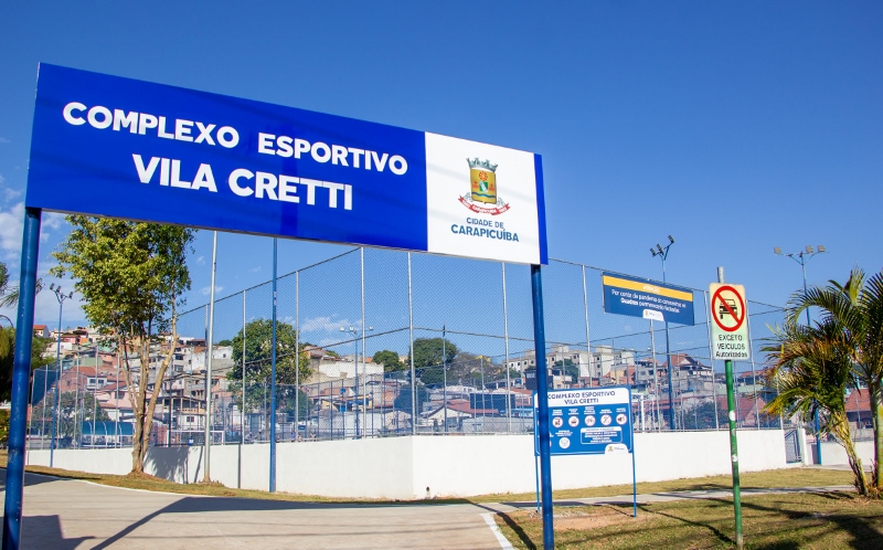  Carapicuíba entrega Complexo Esportivo Vila Cretti