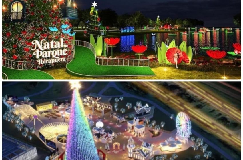 Agenda cultural: Parques já inauguram decorações de Natal : Jornal Digital  da Região Oeste