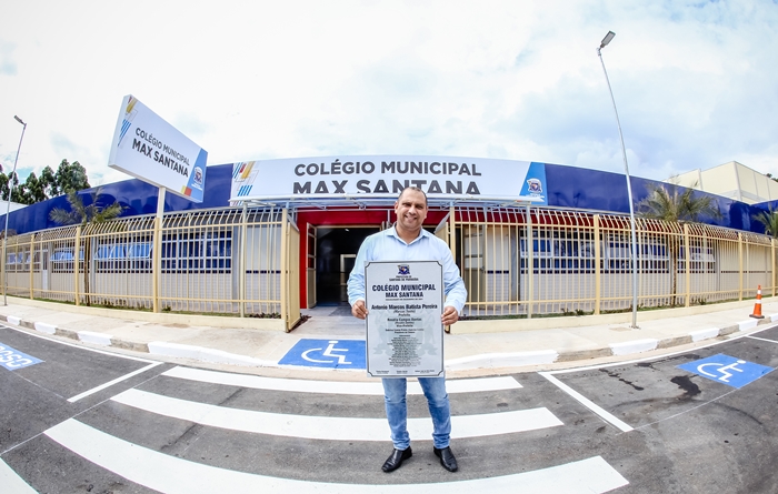  Marcos Tonho inaugura colégio infantil no Alphaville