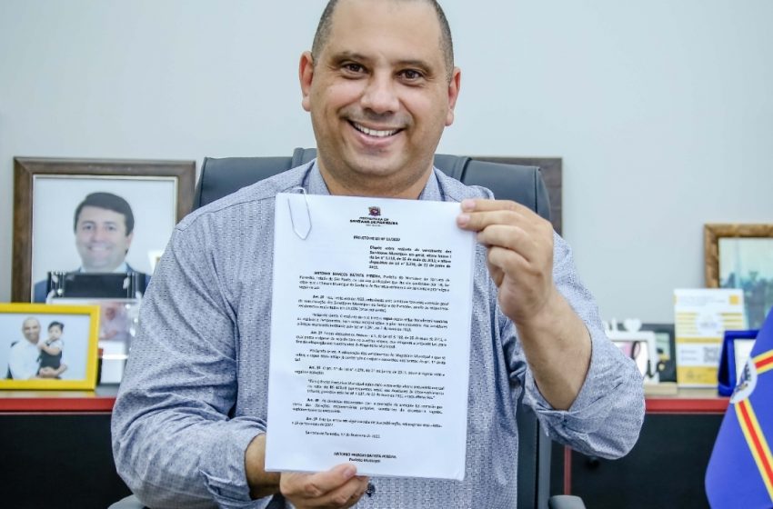  Marcos Tonho concede 11% de aumento para os servidores públicos municipais 