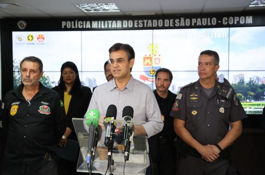  Governo dobra efetivo policial em São Paulo com Operação Sufoco