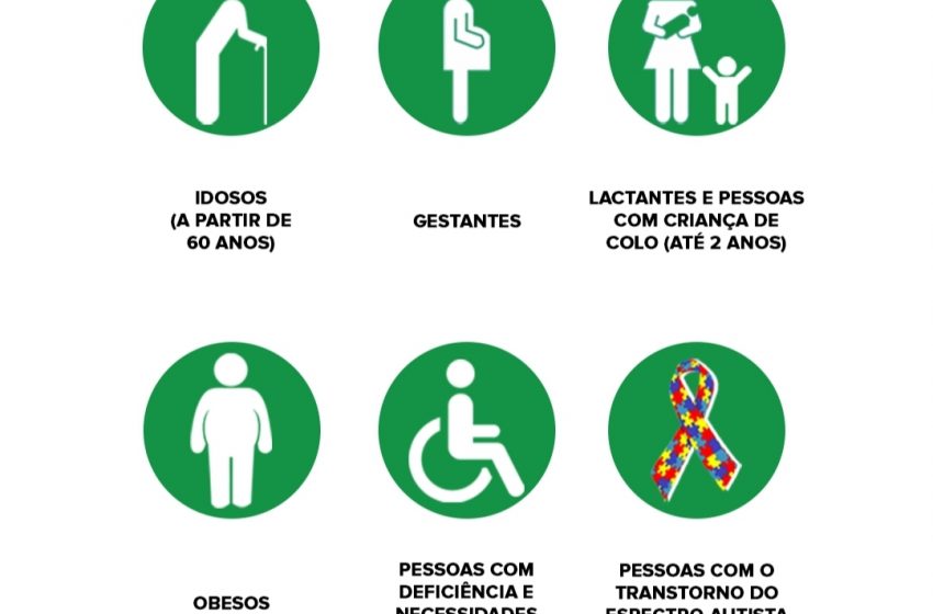  Osasco adere símbolo do autismo em placas de atendimento prioritário