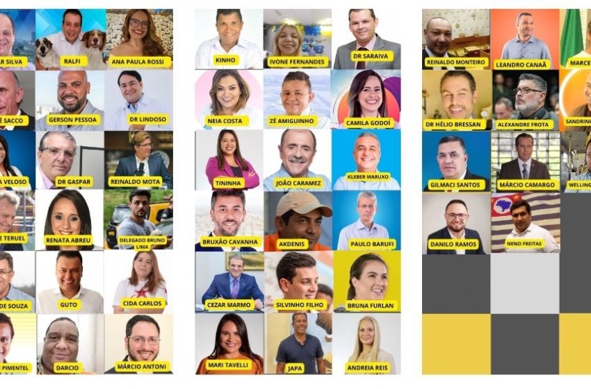  Eleições 2022:Veja os possíveis 47candidatos a deputados na Região Oeste