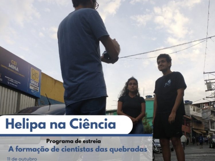  Jovens de Heliópolis estreiam série de Rádio e podcast sobre ciência