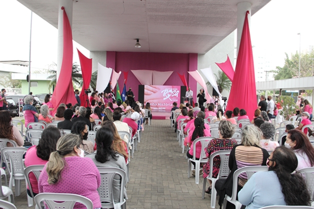  Barueri veste Rosa: Campanha de combate ao câncer de mama iniciou hoje,3/10.