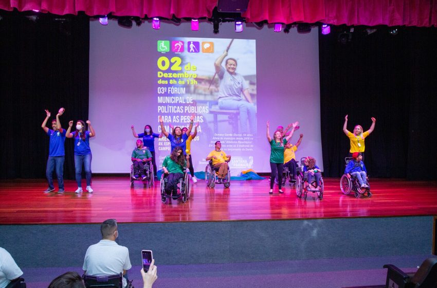  Prefeitura de Santana de Parnaíba realiza o 3º Fórum de Políticas Públicas para as Pessoas com Deficiência 