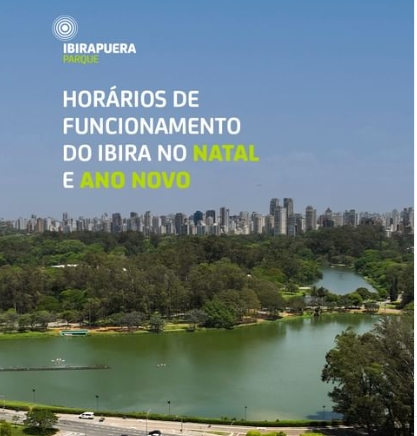  Parque Ibirapuera traz atrações e atividades neste final de ano. Confira aqui!