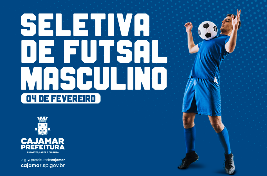  Cajamar realiza nova Seletiva de Futsal Masculino