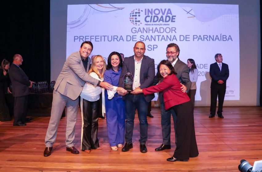  Santana de Parnaíba recebe Prêmio Inovacidade por case de combate à mortalidade infantil