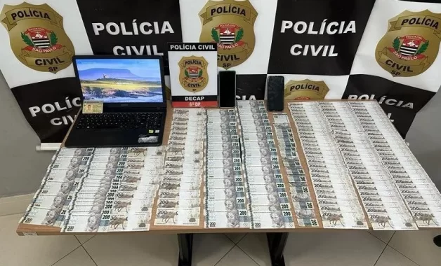  Polícia Civil apreende mais de R$ 33 mil em notas falsas no Centro da Capital