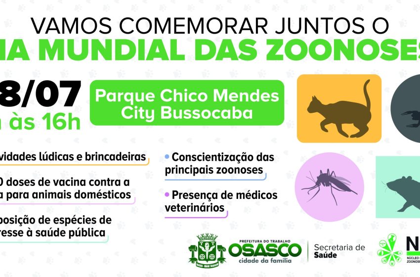  Osasco promove ação especial em comemoração ao Dia Mundial da Zoonoses