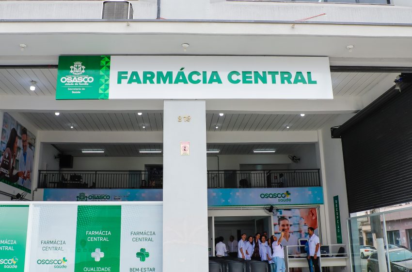  Osasco entrega novas instalações da Farmácia Central e da Central de Regulação 