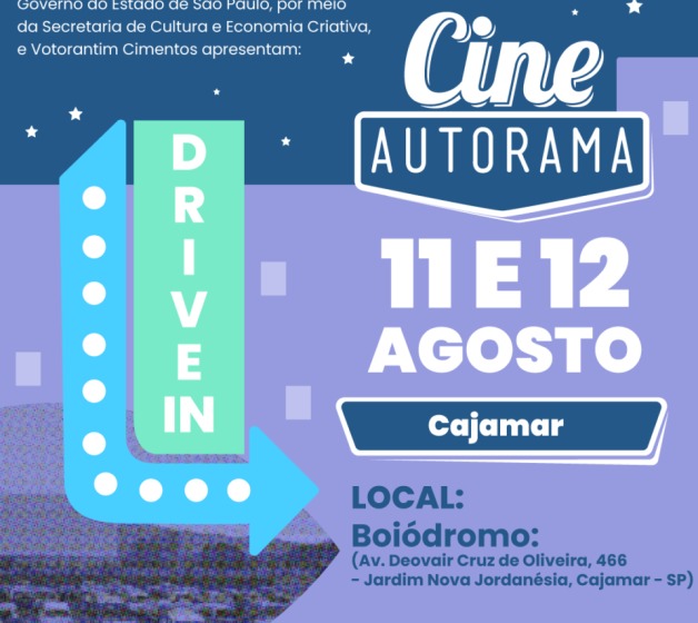  Cajamar se prepara para reviver a magia do cinema dos anos 50 com o Cine Autorama