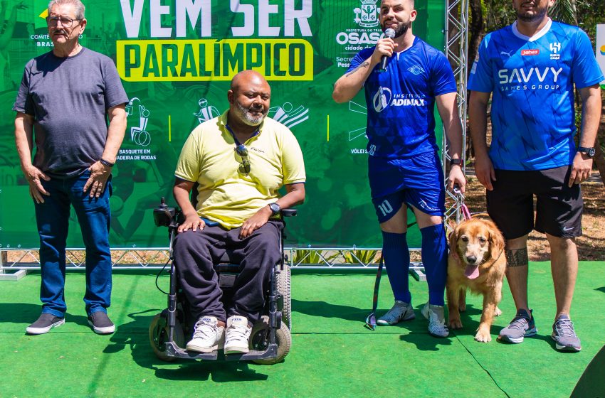  “Vem Ser Paralímpico” marca início da parceria entre Osasco e o Centro Paralímpico Brasileiro 
