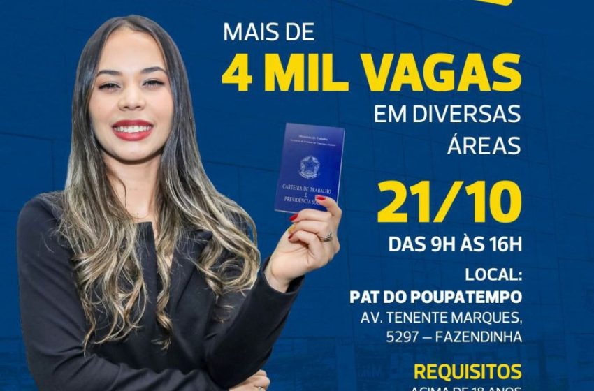  Santana de Parnaíba promove Megafeirão de empregos com mais de 4 mil vagas