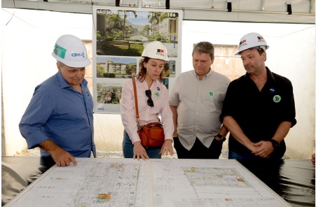   Governador faz visita técnica a novos conjuntos de moradias em São Sebastião