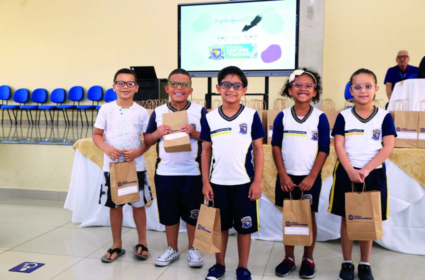  Mais de 100 alunos de Santana de Parnaíba são beneficiados com óculos de grau pelo Projeto Águia