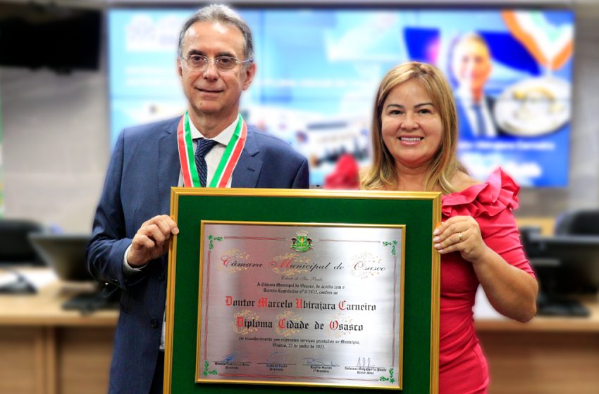  Legislativo reconhece trabalho do Dr. Marcelo Ubirajara Carneiro em prol de Osasco
