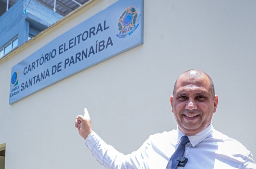  Santana de Parnaíba inaugura cartório com a criação da 428ª zona eleitoral
