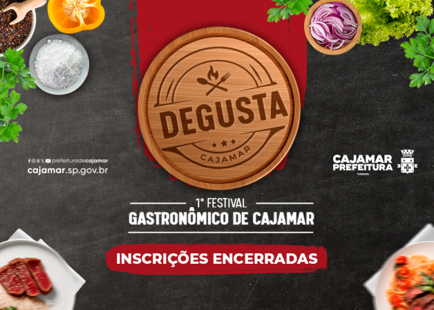 Cajamar encerra inscrições para o 1º Festival Gastronômico “Degusta Cajamar”