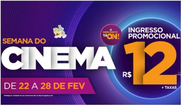  Agenda cultural: Semana do Cinema 2024 traz ingressos a R$12 e combos a preços acessíveis