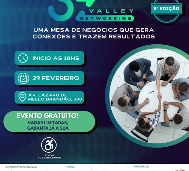  Vem aí a 8ª e primeira edição de 2024 do OZ Valley – Networking