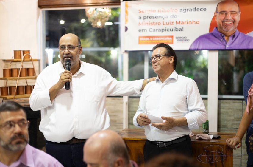  Com casa cheia e compromisso com a cidade, ministro do Trabalho do governo LULA Luiz Marinho participa de evento em Carapicuíba