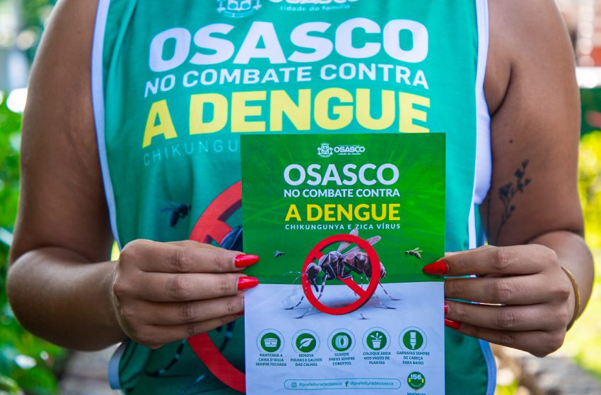  Osasco abre canal de denuncias nos casos de dengue  através do WhatsApp da Central 156