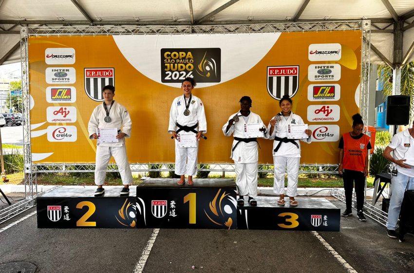  Judô Jandira conquista ouro em Copa São Paulo, maior evento da modalidade na América Latina