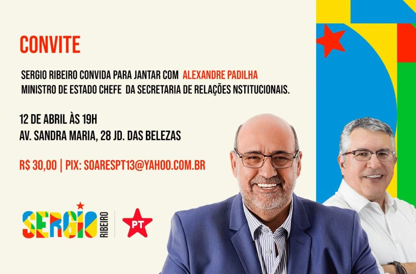  Ministro Alexandre Padilha vem a Carapicuíba no próximo dia 12/4