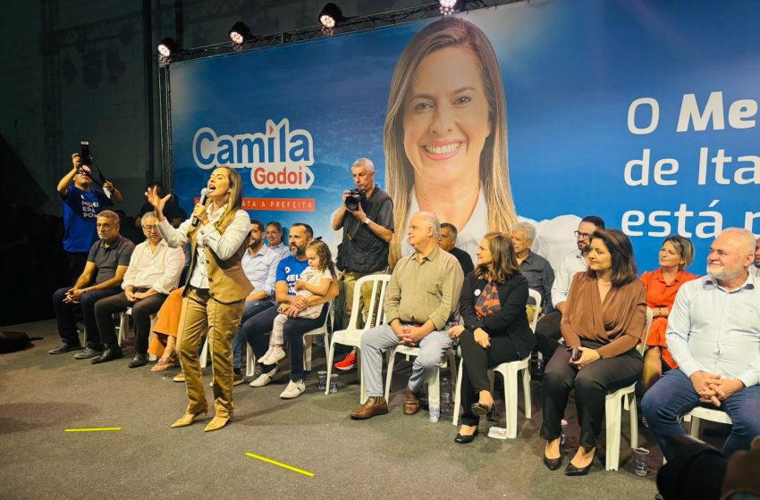  Lançamento oficial da Pré-Candidatura de Camila Godoi à Prefeitura de Itapevi marca nova história para a cidade com a presença de autoridades importantes