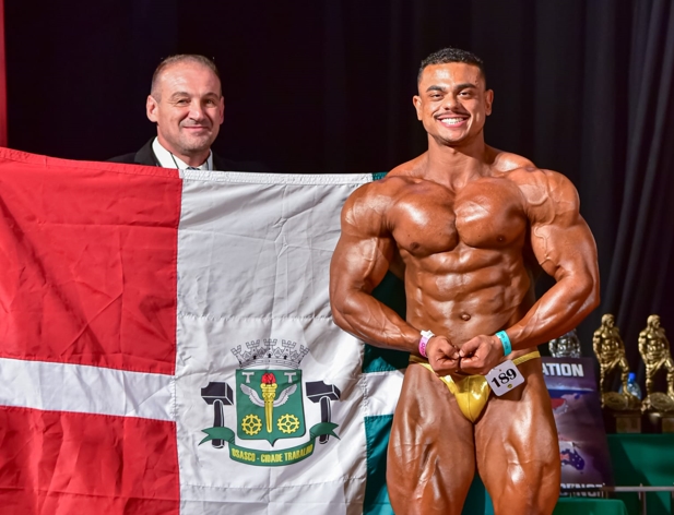  Fisiculturista de Osasco garante vaga para Mundial em Las Vegas