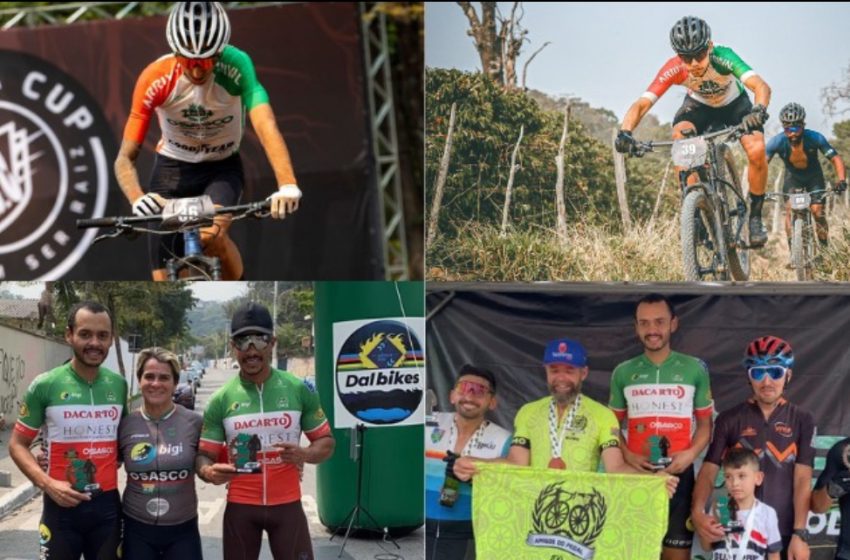  Atletas de Osasco sobem ao pódio em prova de ciclismo