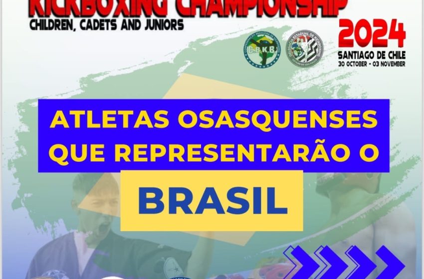  Osasco Conquista o Mundo: Atletas de Kickboxing Brilham em Santiago