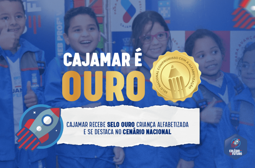  Cajamar recebe Selo Ouro Criança Alfabetizada e se destaca no cenário nacional
