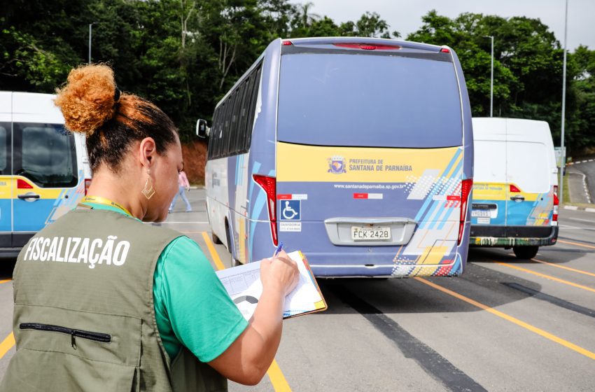  Santana de Parnaíba realiza vistoria técnica em veículos oficiais para evitar emissão de mercadorias