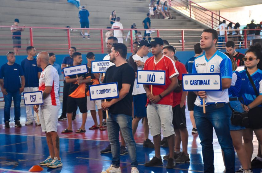  40ª Copa dos Trabalhadores de Cajamar reúne 52 empresas em competição esportiva