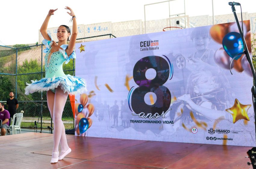  CEU das Artes de Osasco Camila Rossafa comemora 9 anos com festa neste feriado