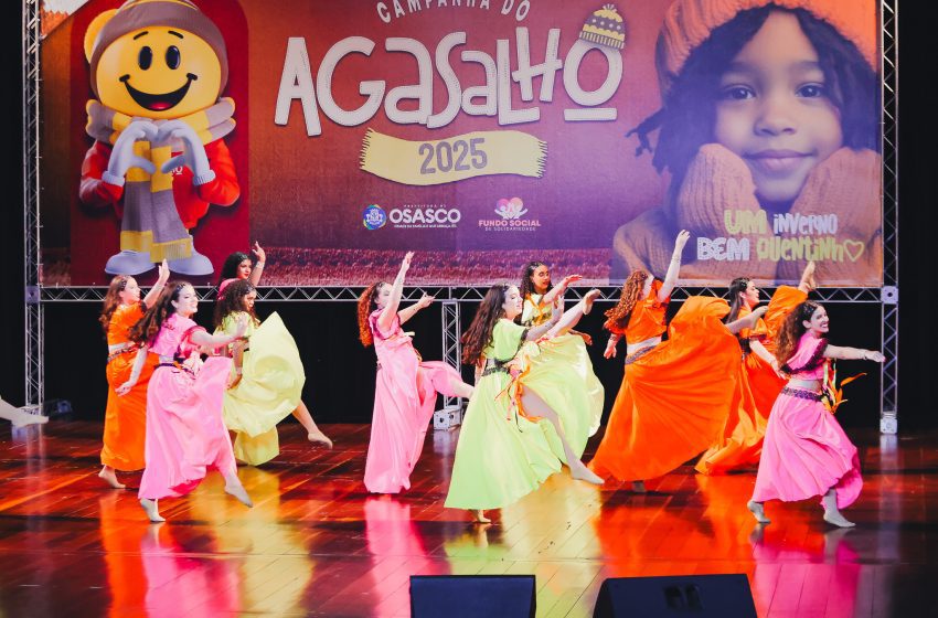  Espetáculos de dança marcam abertura da Campanha do Agasalho de Osasco
