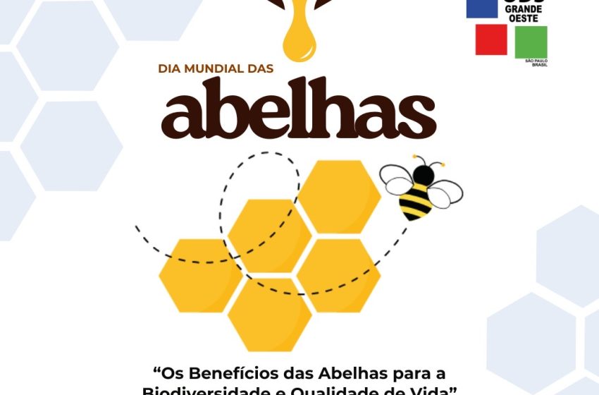  Jandira irá celebrar o Dia Mundial das Abelhas com oficina educativa e interativa no Portal Ecológico