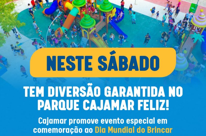  Cajamar promove evento especial em comemoração ao Dia Mundial do Brincar